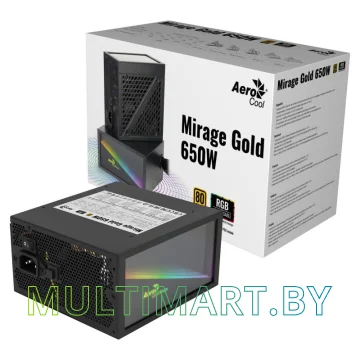 Блок питания AeroCool Mirage Gold 650W картинка 5